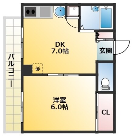 ル・カルフールの物件間取画像